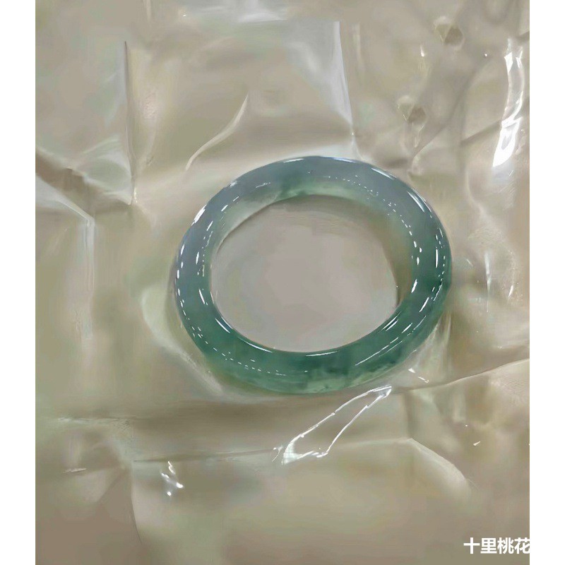 Bracelets - Naturalna bransoletka z jadeitu lodowego z