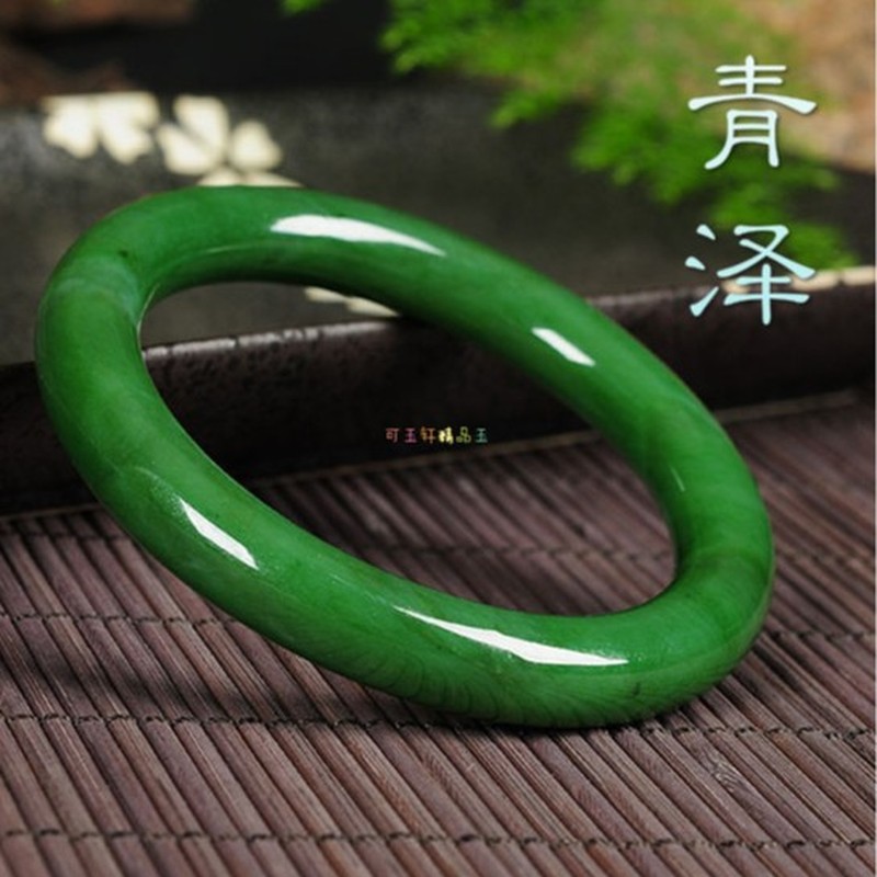Bracelets - Naturalny jadeit z Hotanu w Xinjiang,