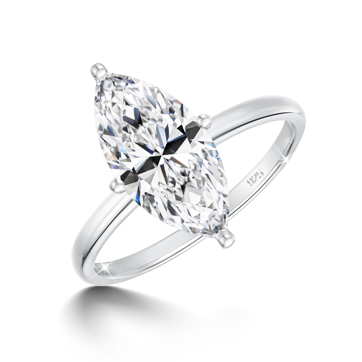 Pierścionek zaręczynowy z mois – Moissanite Engagement Ring 1 Carat recenzja i cena