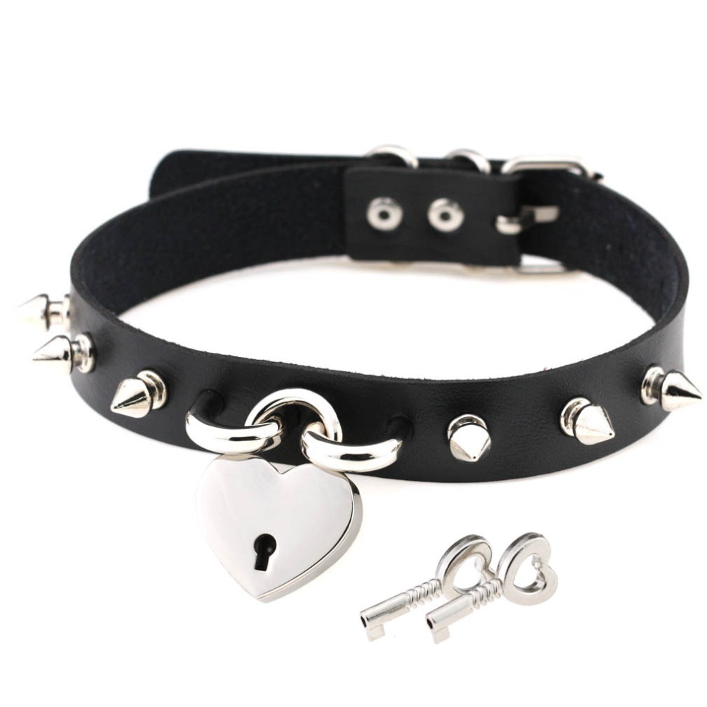 Kolec punkowy Choker naszyjnik – Goth Punk Spike Choker recenzja i cena