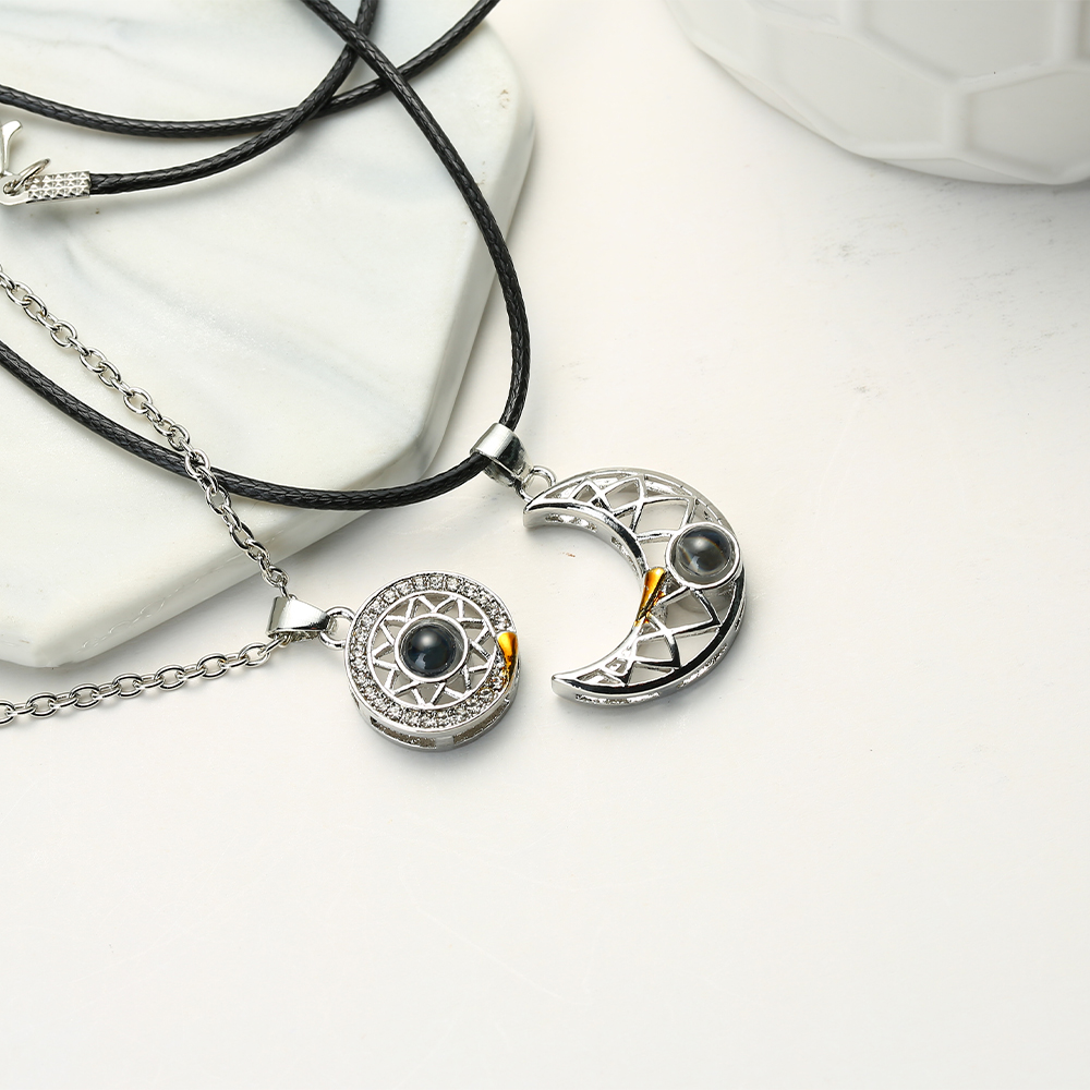 Moda para pasujące naszyjnik s – Magnetic Couple Matching Necklaces recenzja i cena