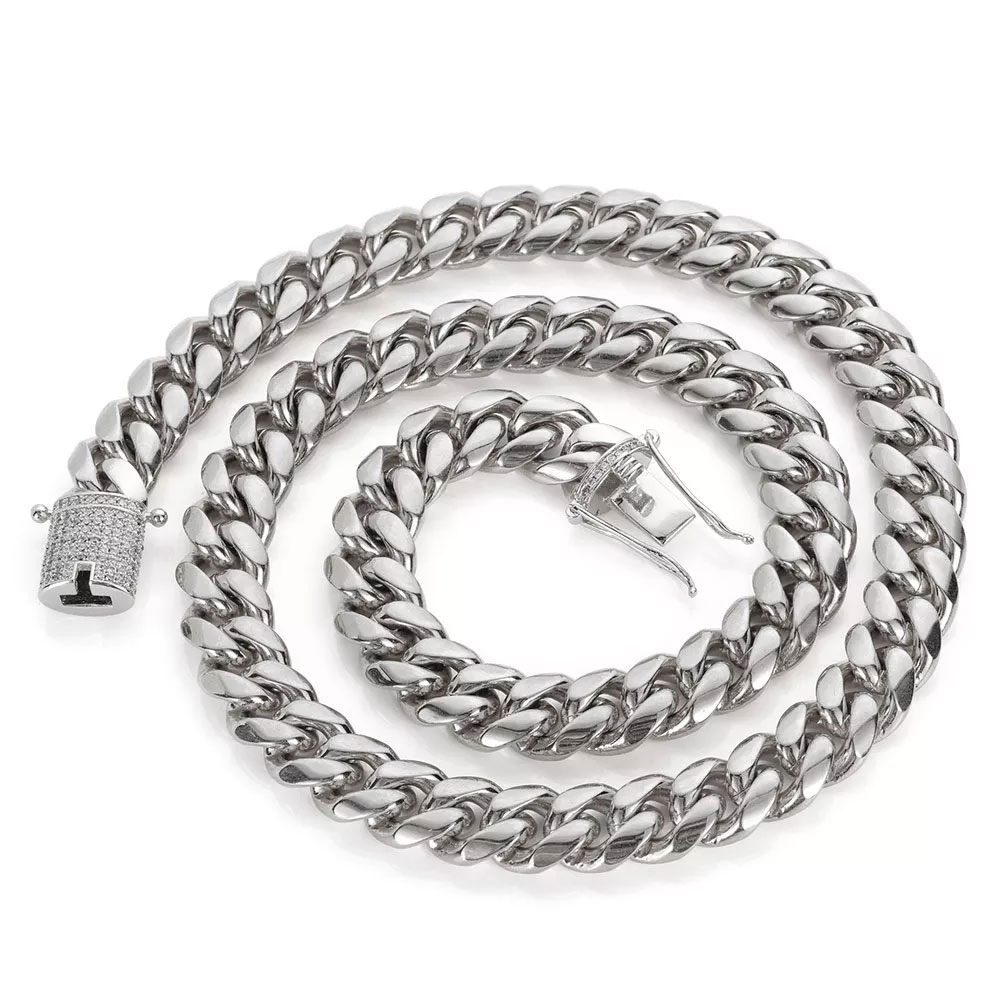 Łańcuch Hip Hop Cuban Chain 6- – Cuban Link Chain 12Mm recenzja i cena
