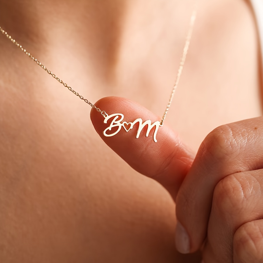 Naszyjniki z imieniem niestand – Custom Name Necklace Stainless Steel recenzja i cena