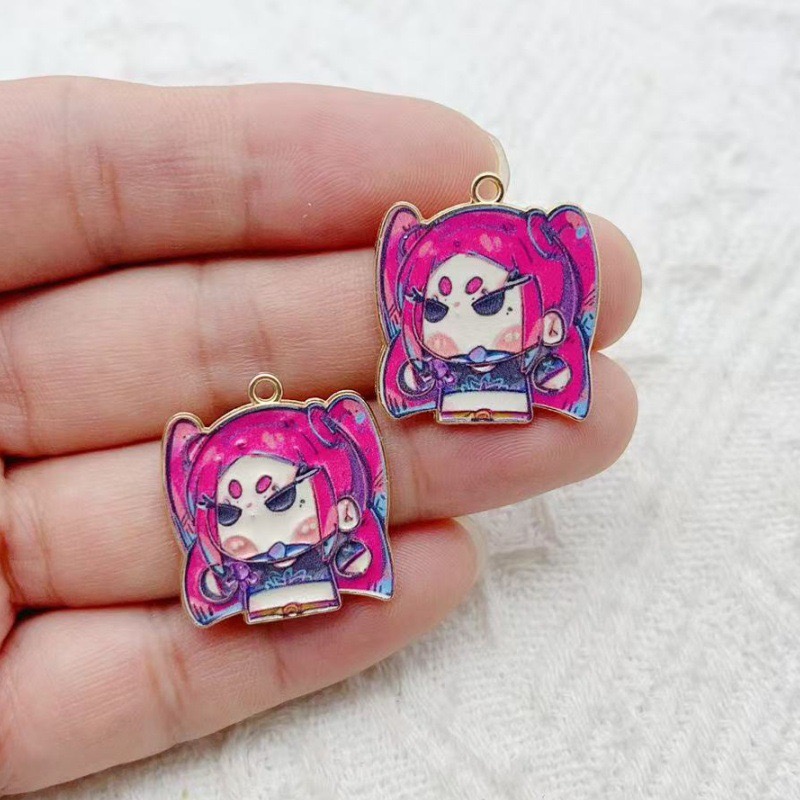 10 szt. Kreskówkowe zawieszki  – Earrings recenzja i cena