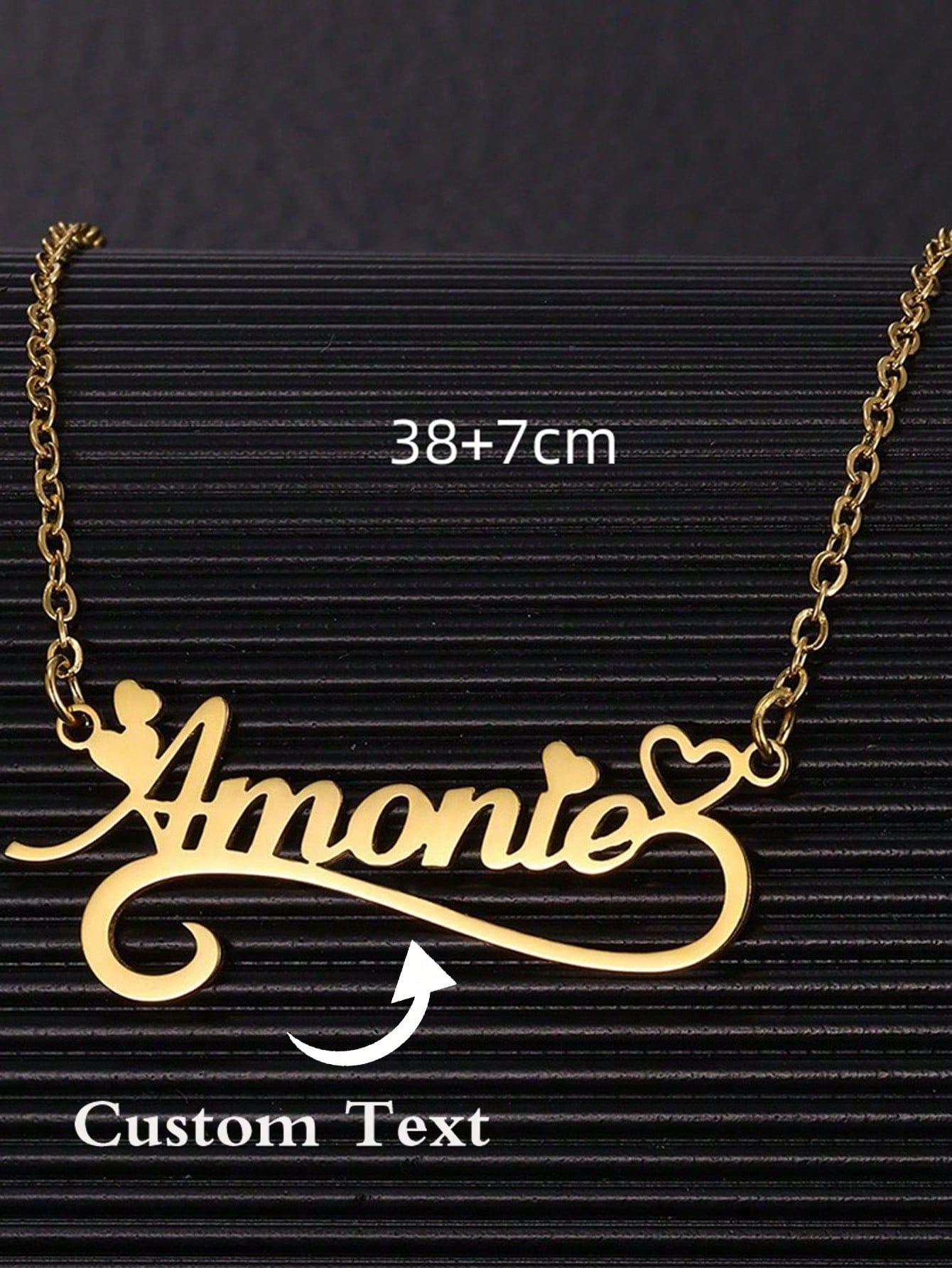 Nazwa własna naszyjniki z wydr – Custom Name Necklace Stainless Steel recenzja i cena