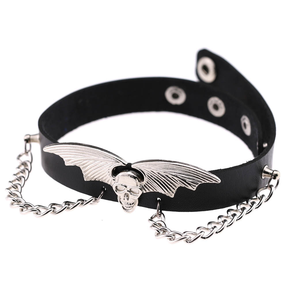 Modny Punk Spike nit skórzany  – Goth Punk Spike Choker recenzja i cena