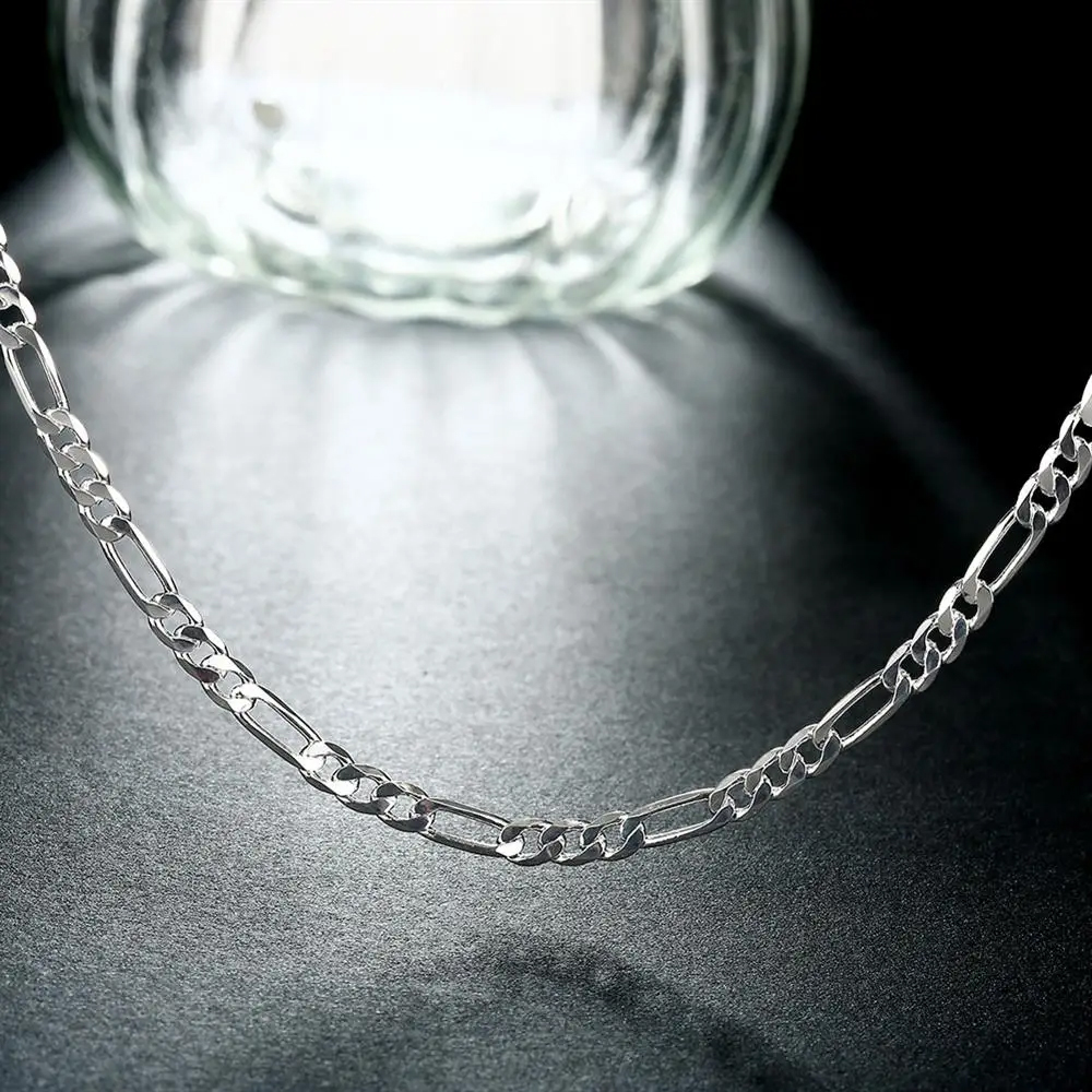 40-75cm 925 srebro 16-30 cali  – Cuban Link Chain 12Mm recenzja i cena