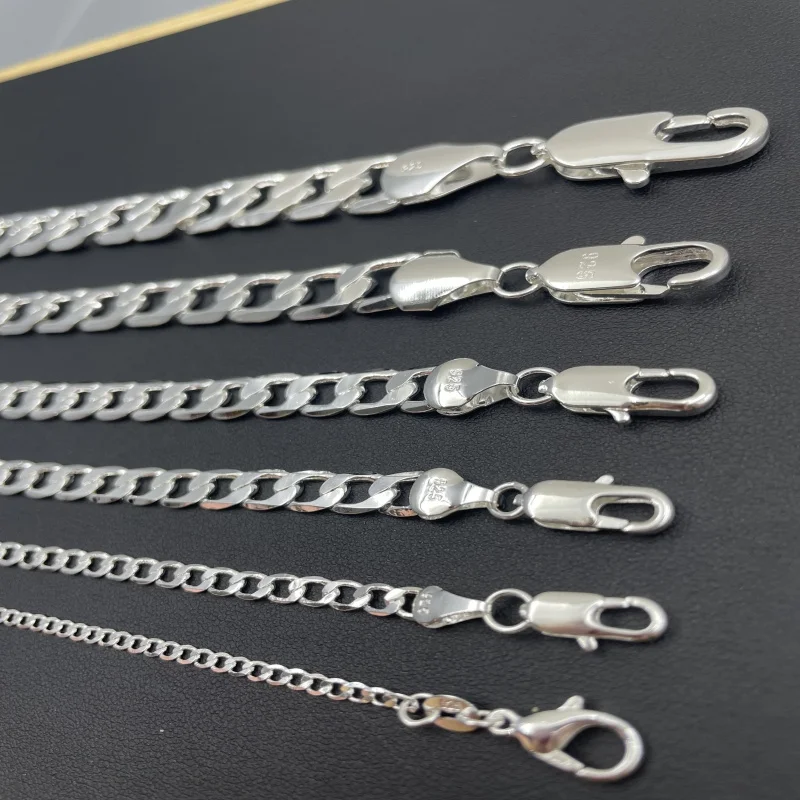 Męski naszyjnik ze srebra prób – Cuban Link Chain 12Mm recenzja i cena