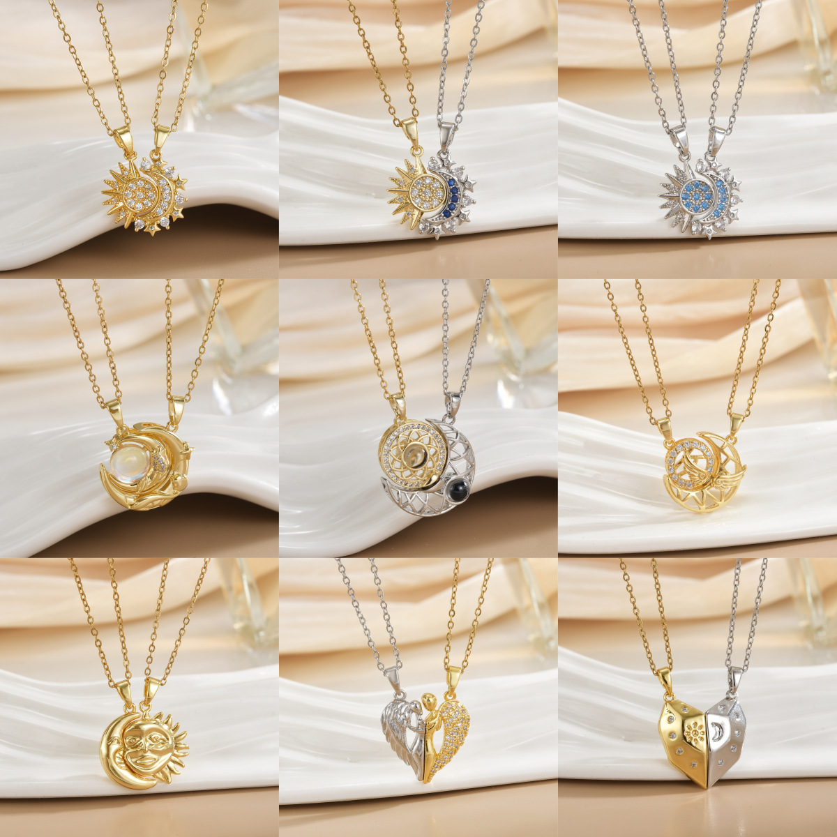 Magnetyczne naszyjniki dla par – Magnetic Couple Matching Necklaces recenzja i cena