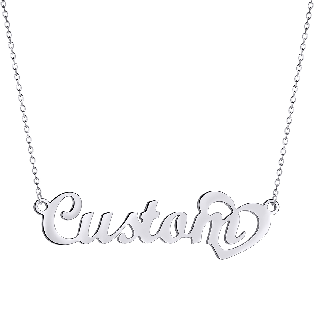 Spersonalizowany naszyjnik z m – Custom Name Necklace Stainless Steel recenzja i cena