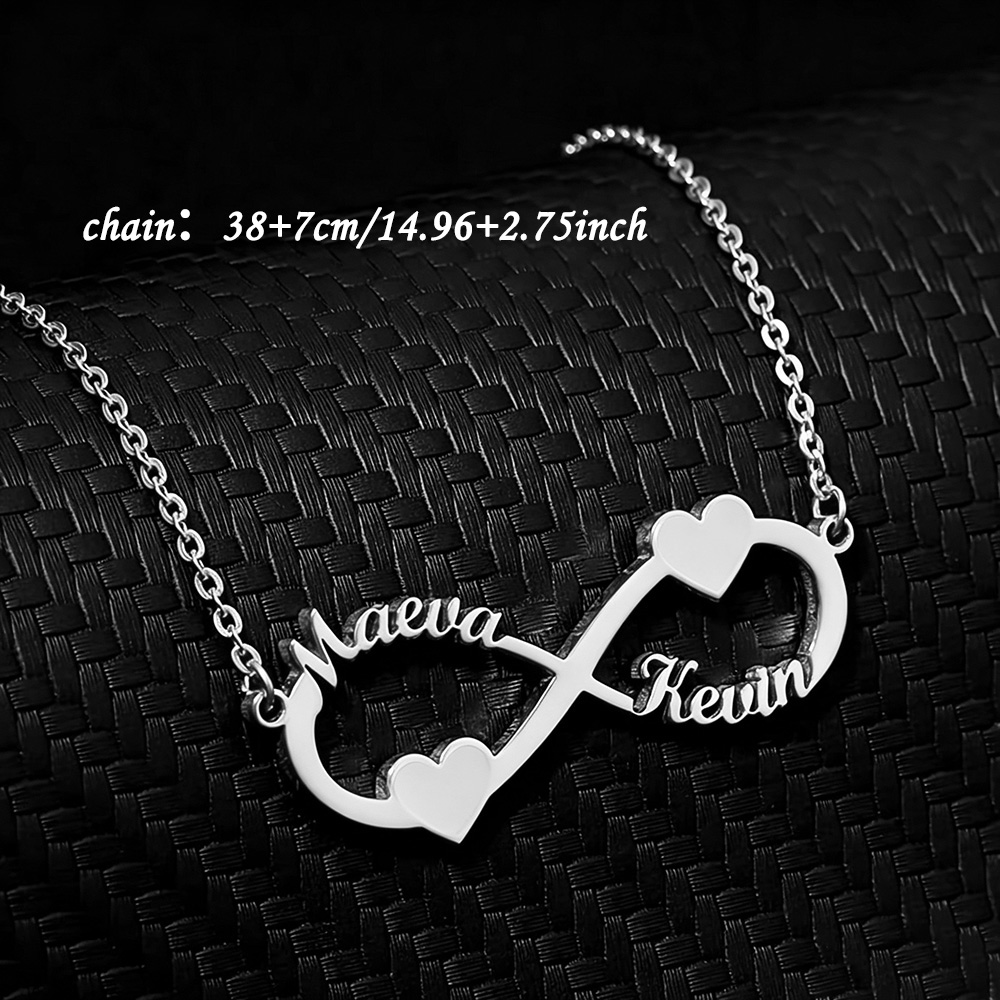 Naszyjnik z imieniem na zamówi – Custom Name Necklace Stainless Steel recenzja i cena