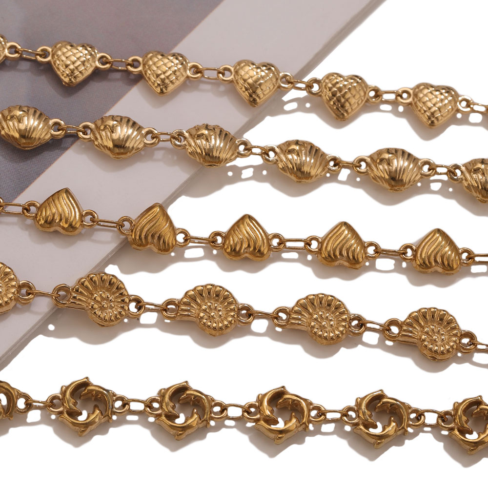 1M Złote Łańcuszki ze Stali Ni – Body Jewelry recenzja i cena