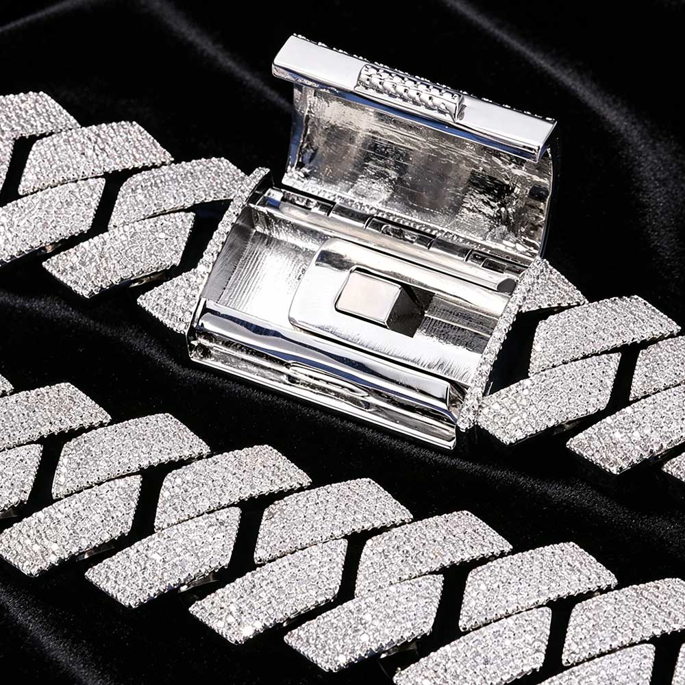 Nuoya Iced Out 26mm 6-rzędowy  – Cuban Link Chain 12Mm recenzja i cena