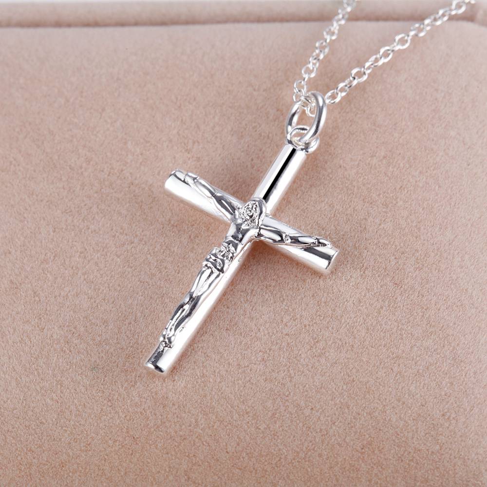 Nowy naszyjnik ze srebra próby – 925 Sterling Silver Chain Necklace Men recenzja i cena