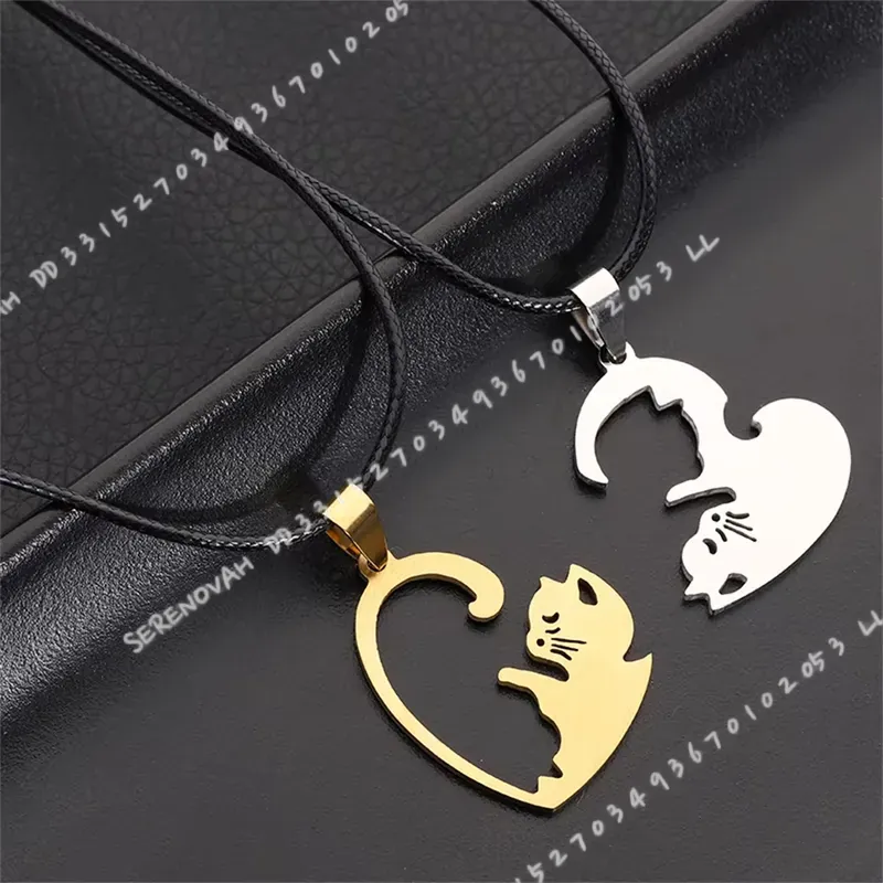 1 para kreatywnych, uroczych b – Magnetic Couple Matching Necklaces recenzja i cena