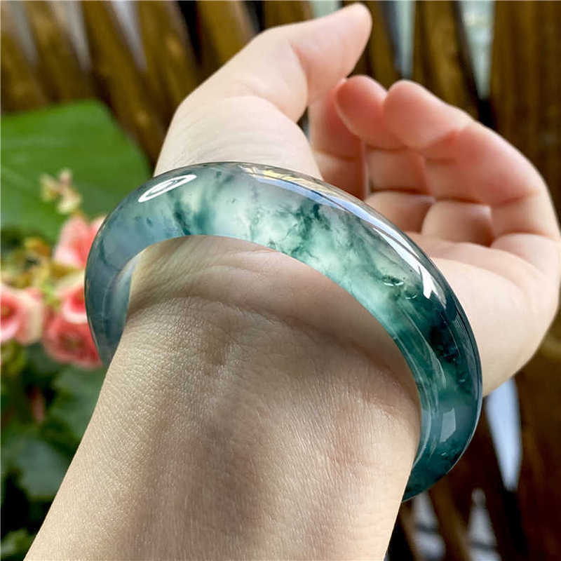 Jadeit lodowy z wzorami kwiato – Bracelets recenzja i cena
