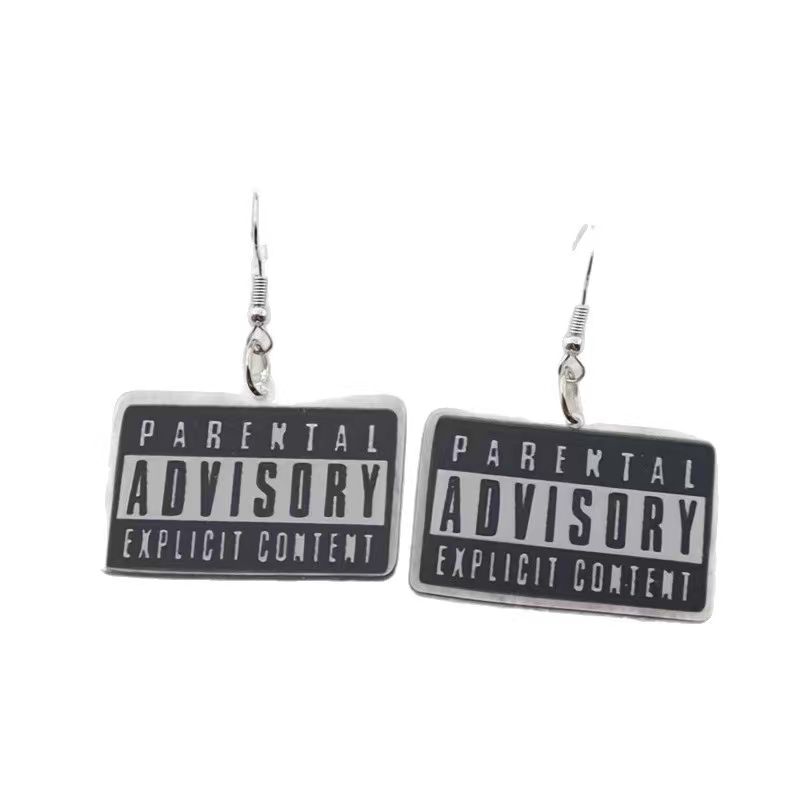 10 sztuk akrylowych czarno-bia – Earrings recenzja i cena