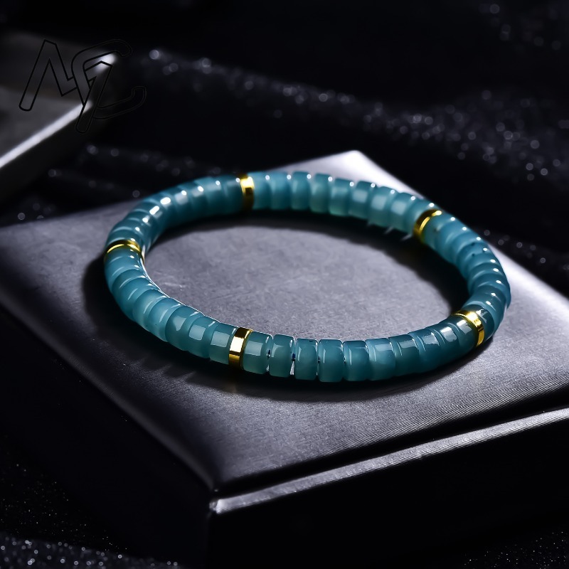 Naturalny Jadeit Niebieski Wod – Bracelets recenzja i cena