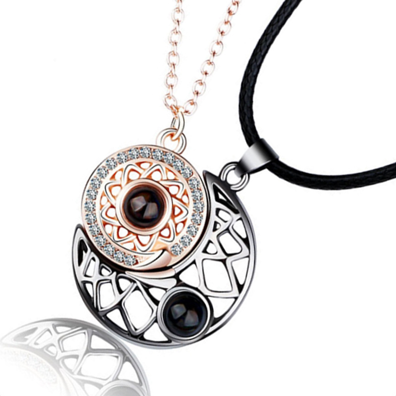 2 sztuk/zestaw para pasujący n – Magnetic Couple Matching Necklaces recenzja i cena