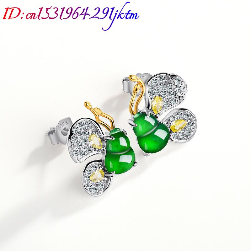Zielone birmańskie jadeitowe k – Earrings recenzja i cena