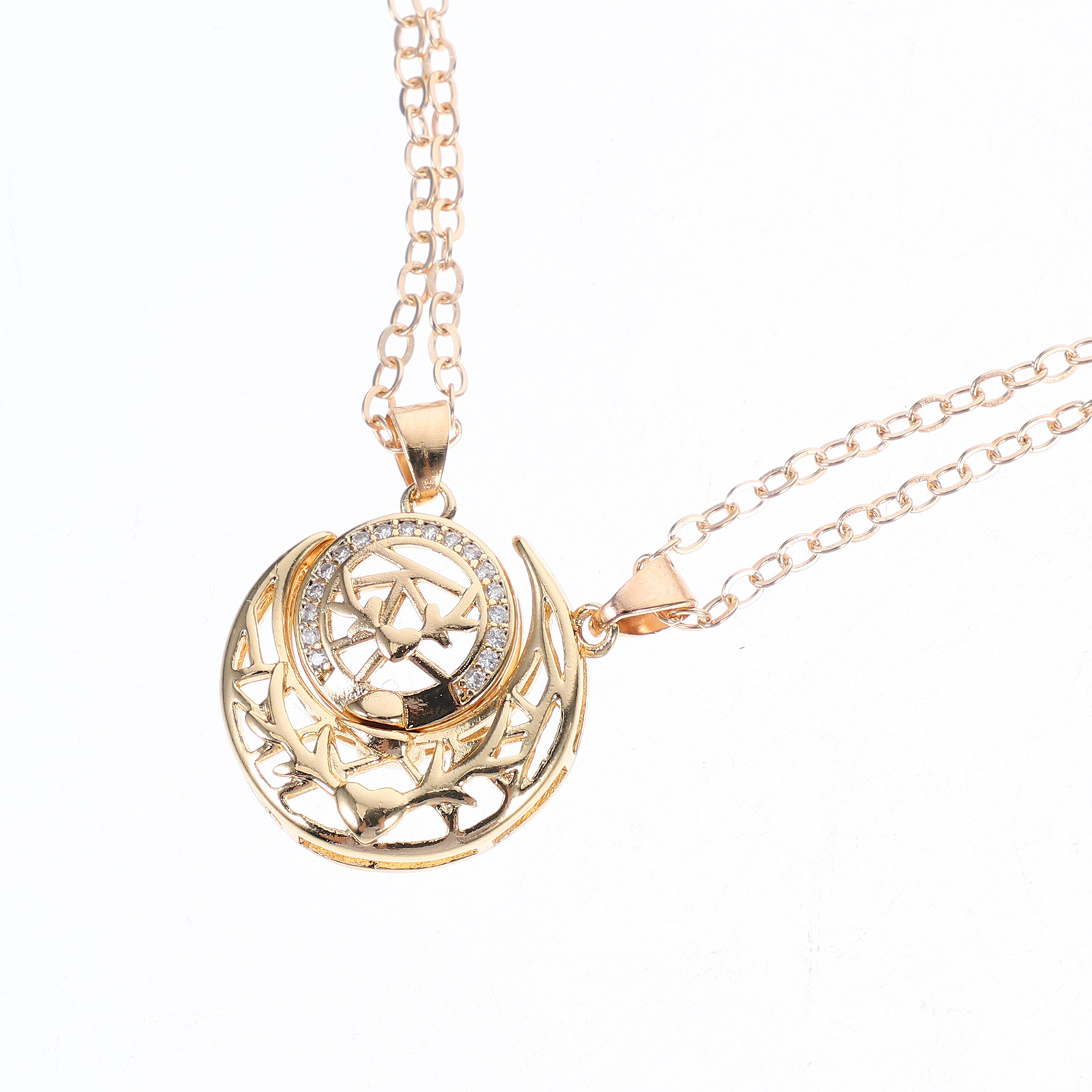 Zestaw naszyjników Słońce i Ks – Magnetic Couple Matching Necklaces recenzja i cena