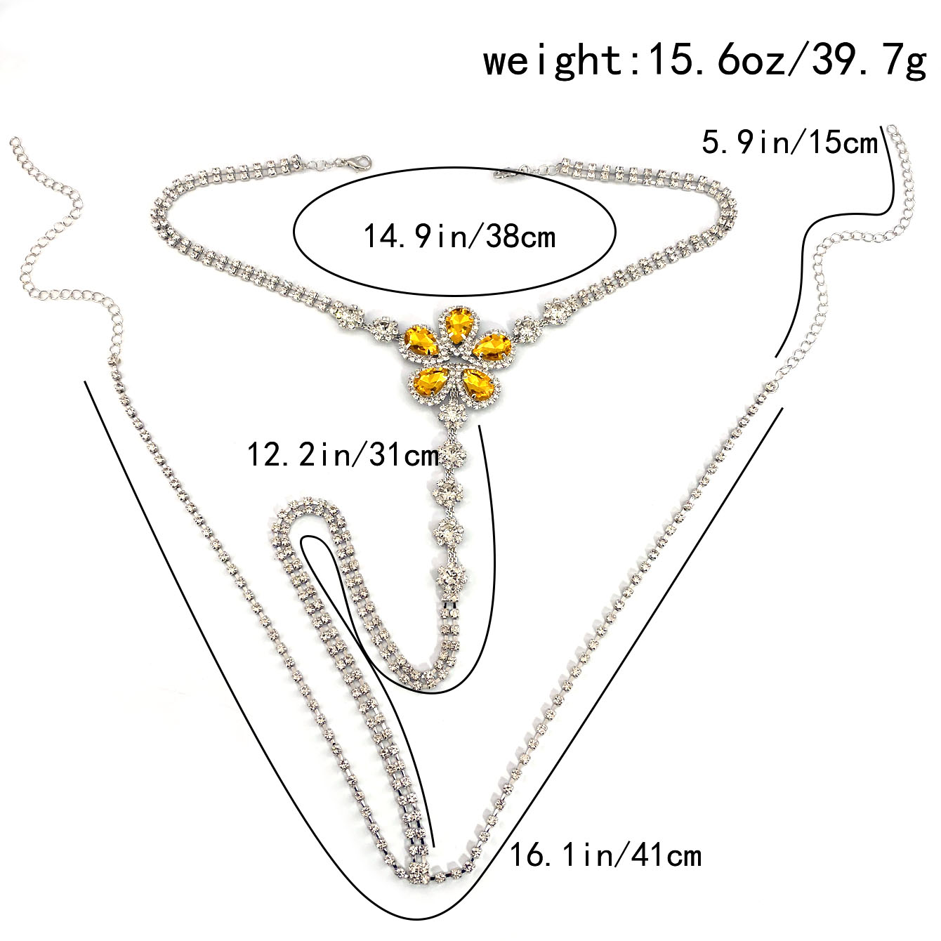 1 szt. Seksowny zestaw stringó – Body Jewelry recenzja i cena