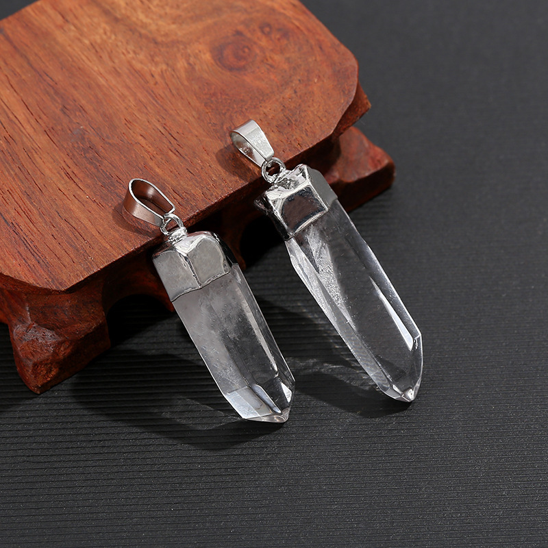 Naturalny Kryształ Górski w Ks – Crystal Pendant Necklace Natural Stone recenzja i cena