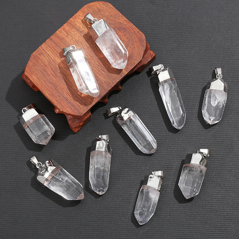 Naturalny Kryształ Górski w Ks – Crystal Pendant Necklace Natural Stone recenzja i cena