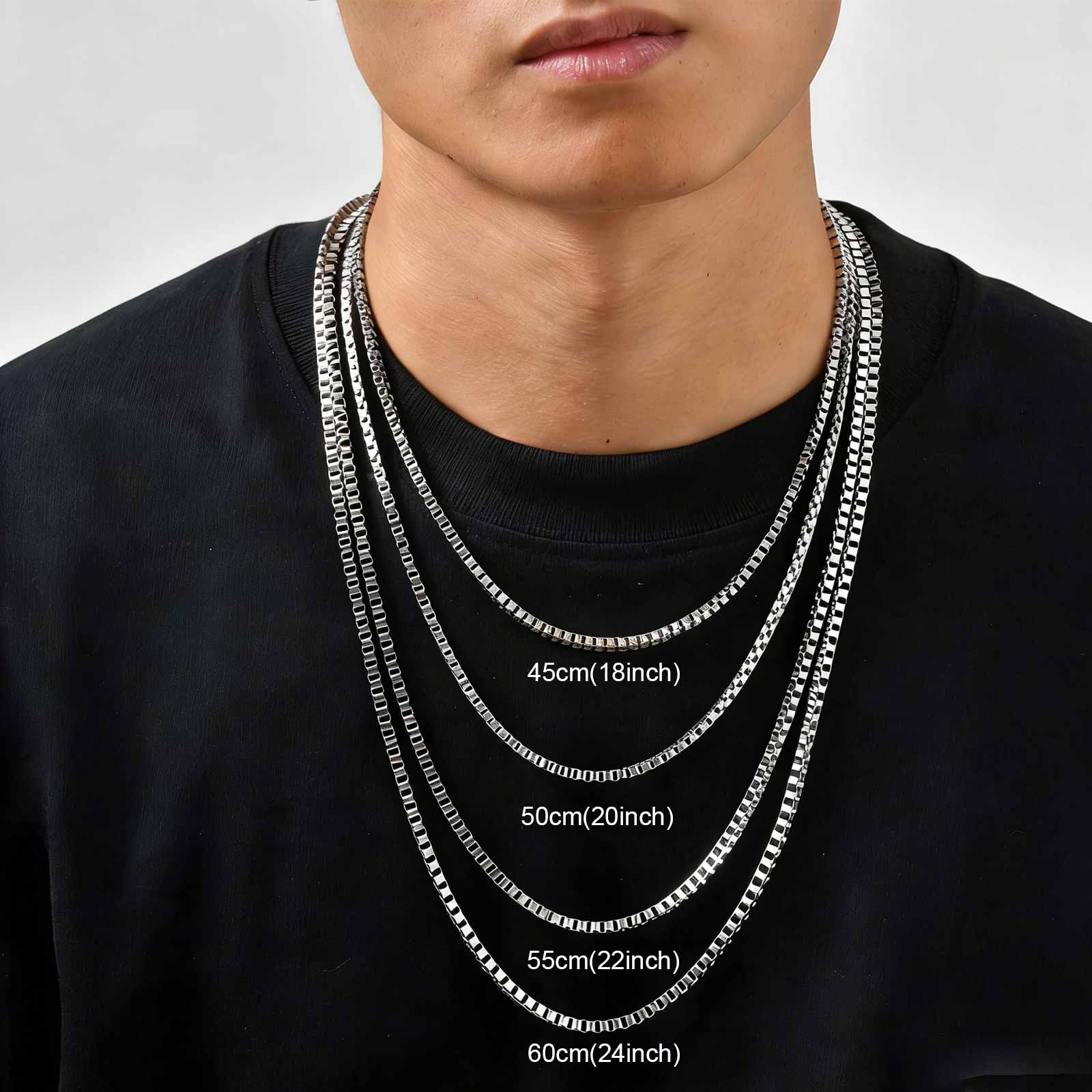 Cienki łańcuszek 1/2/3MM dla k – Cuban Link Chain 12Mm recenzja i cena