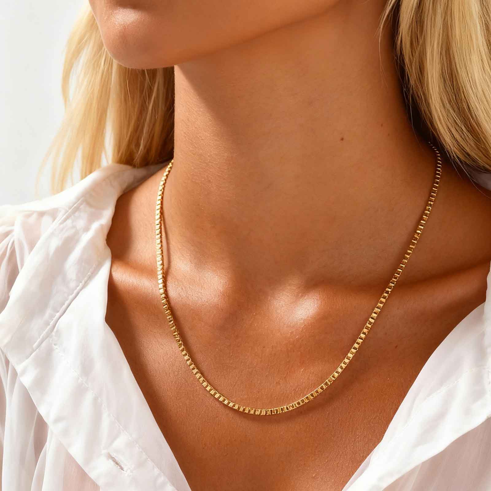 Cienki łańcuszek 1/2/3MM dla k – Cuban Link Chain 12Mm recenzja i cena