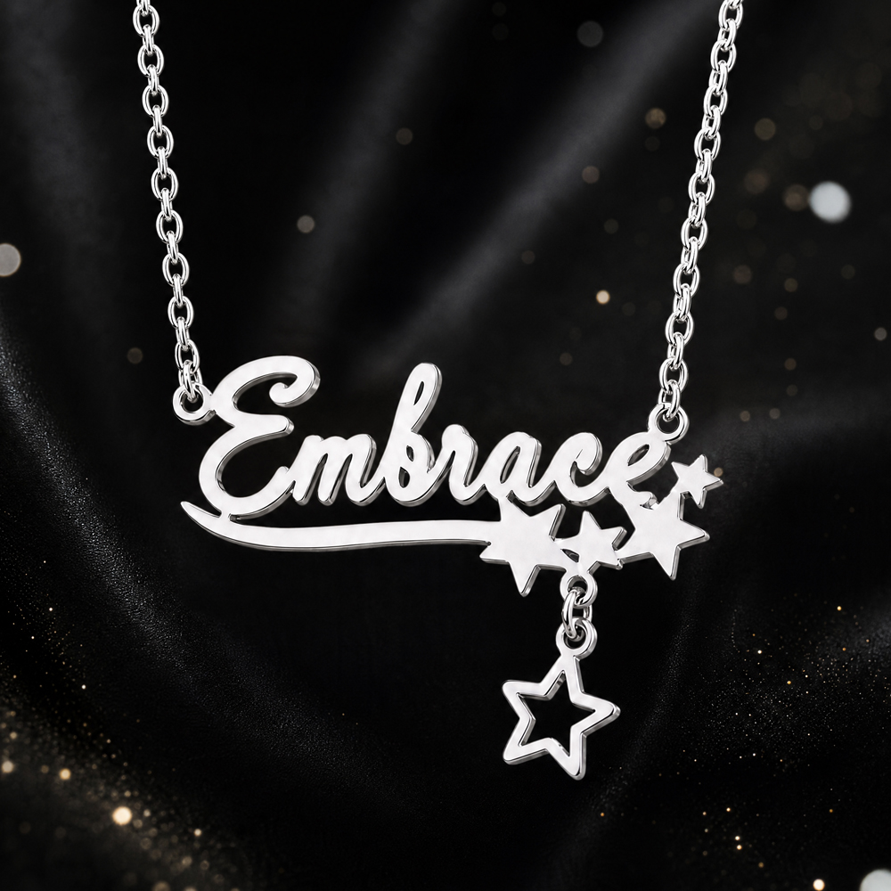 Personalizowany naszyjnik z mo – Custom Name Necklace Stainless Steel recenzja i cena