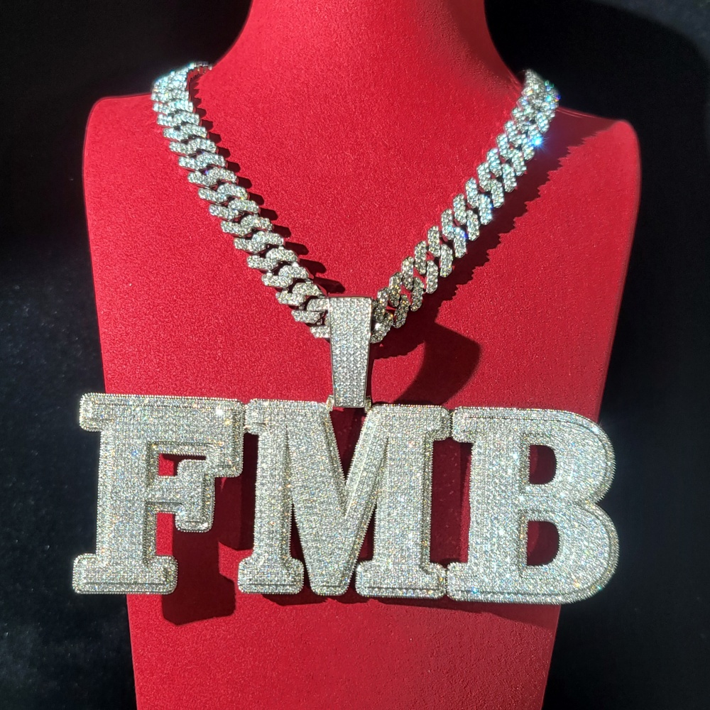Personalizowany wisiorek z lit – Cuban Link Chain 12Mm recenzja i cena